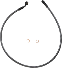 MAGNUM SHIELDING Brake Line - Front - 10 mm - 35° - 32" - KARBONFIBR AS77132