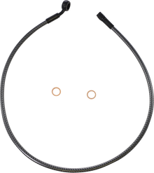 MAGNUM SHIELDING Brake Line - Front - 12 mm - 35° - 32" - KARBONFIBR AS778132
