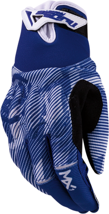 MOOSE OFFROAD MX1™ Gloves - Blue/White - Medium 3330-7047