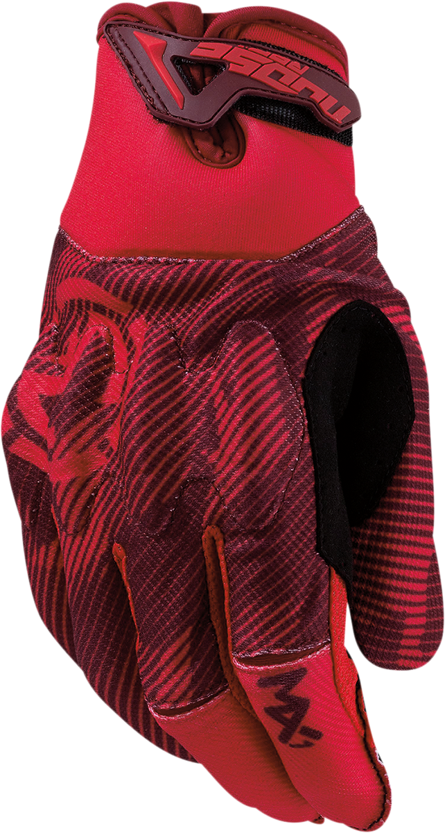 MOOSE OFFROAD MX1™ Gloves - Red/Black - Large 3330-7054