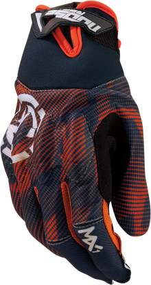 MOOSE OFFROAD MX1™ Gloves - Gray/Orange - Medium 3330-7065
