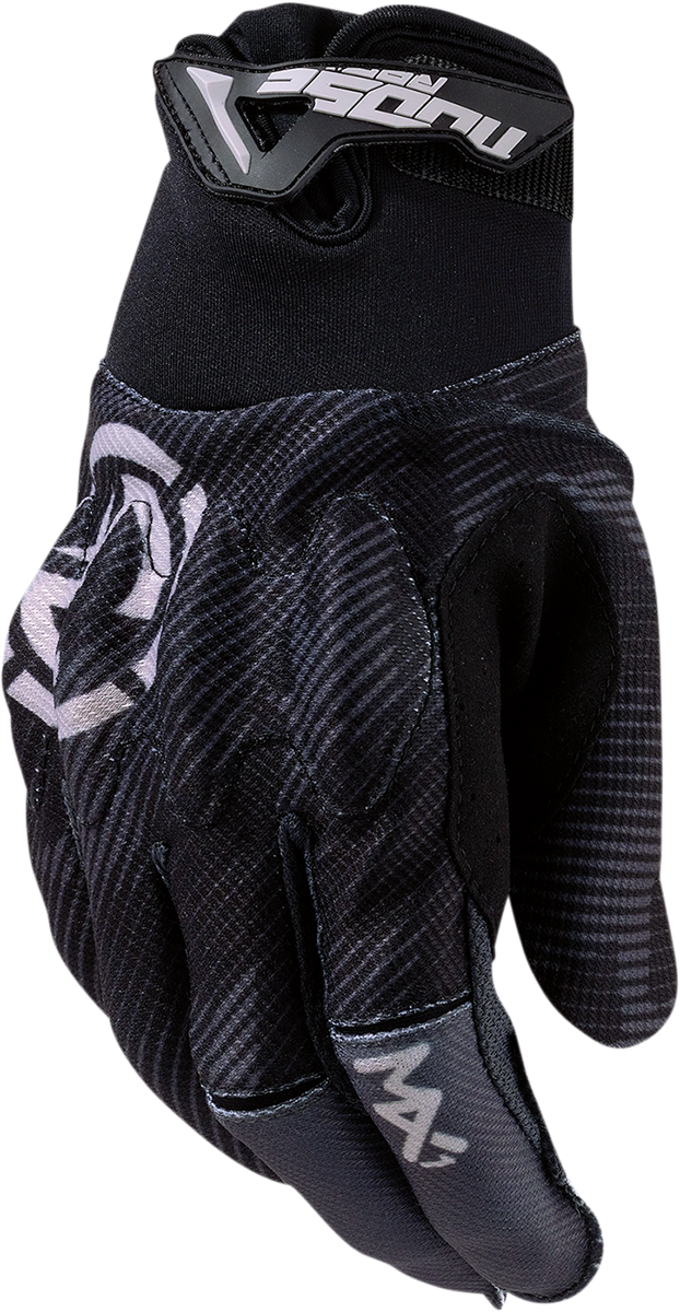 MOOSE OFFROAD MX1™ Gloves - Gray/Black - Medium 3330-7071