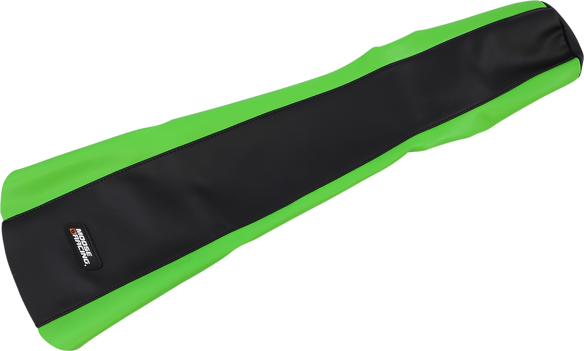 MOOSE OFFROAD Seat Cover - Black/Green - Kawasaki KLX14008-34