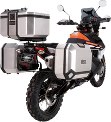 MOOSE OFFROAD Kenai Top Case - 37 Liter - Silver D0TR37100KM