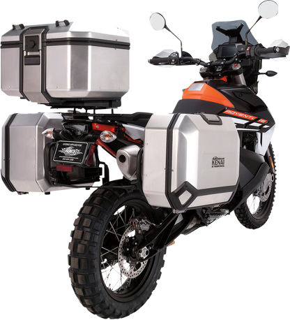 MOOSE OFFROAD Kenai Top Case - 37 Liter - Silver D0TR37100KM