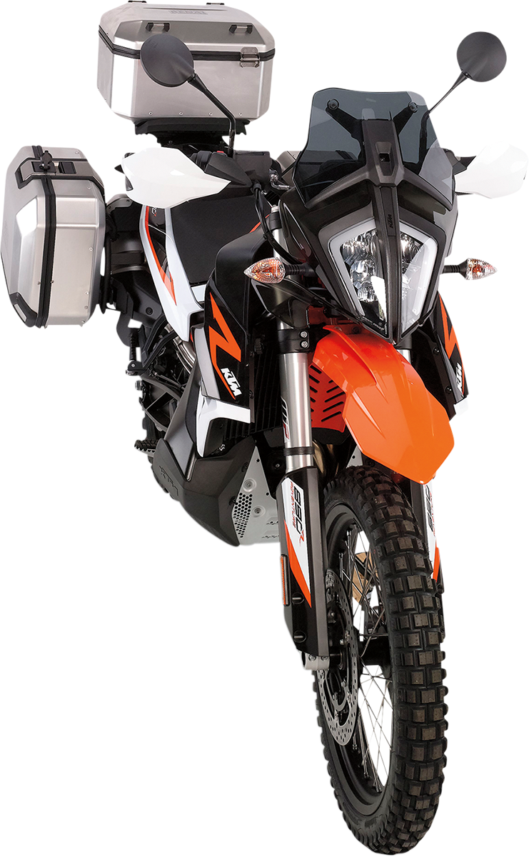 MOOSE OFFROAD Kenai Top Case - 37 Liter - Silver D0TR37100KM