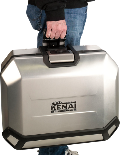 MOOSE OFFROAD Kenai Case 36 - Right - Silver D0TR36100RKM