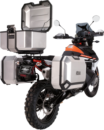 MOOSE OFFROAD Kenai Case 36 - Right - Silver D0TR36100RKM