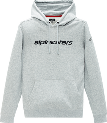 ALPINESTARS Linear Hoodie - Heather Gray/Black - Large 1213516701026L