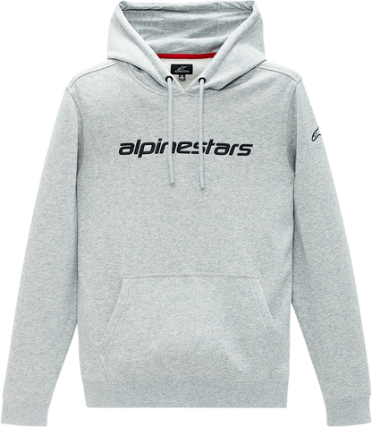 ALPINESTARS Linear Hoodie - Heather Gray/Black - 2XL 12135167010262X