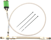 FEULING PARTS Oil Tank Breather Kit - Stainless - 02'-06' Touring 3080