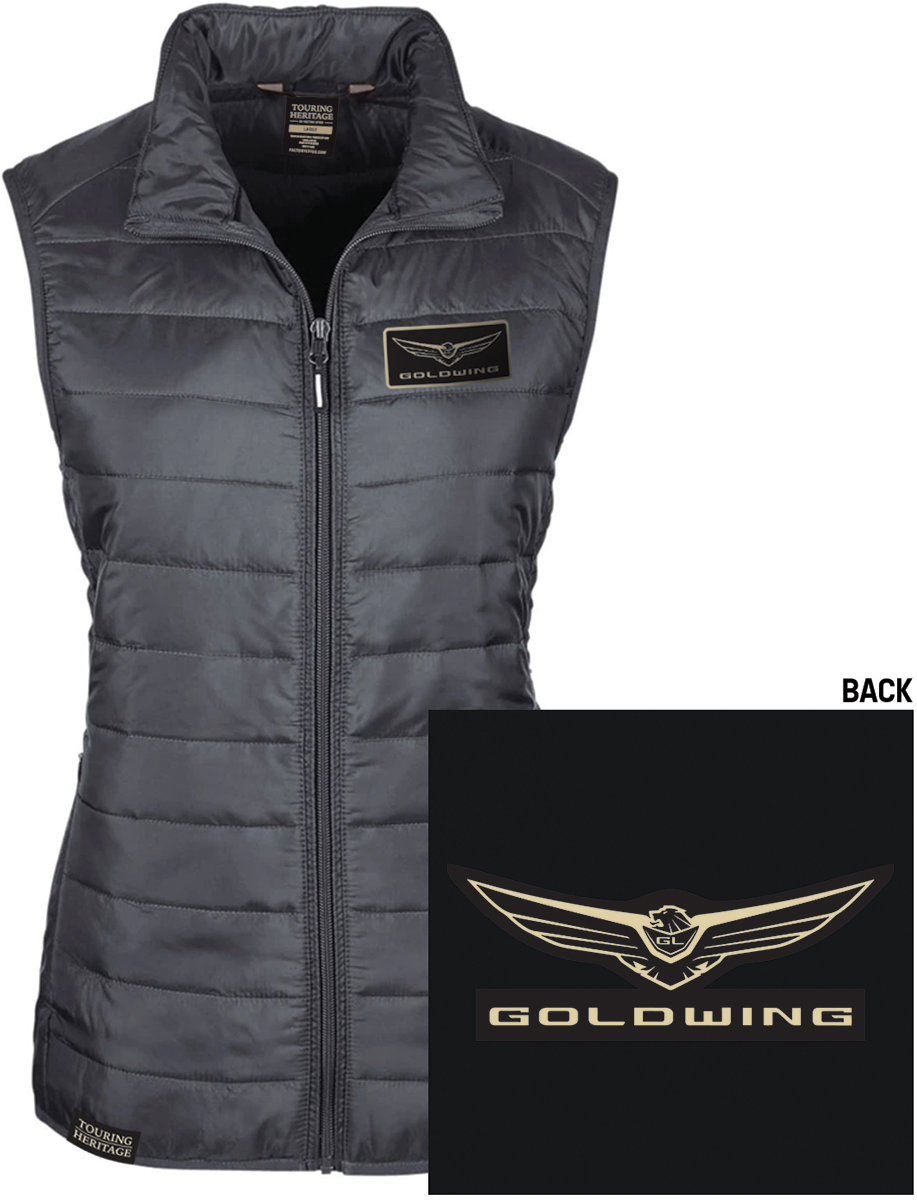 FACTORY EFFEX Women's Goldwing Puff Vest - Black - Large 25-85814