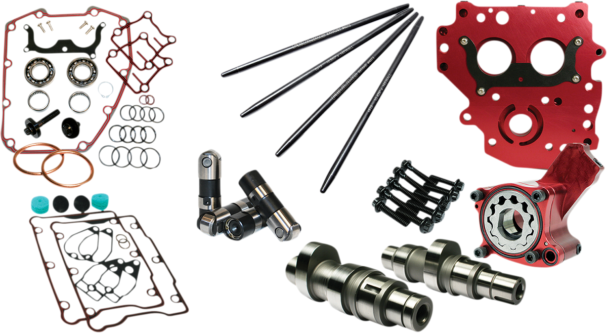 FEULING PARTS Camchest Kit - Race Series® - Reaper 574 - Gear Drive - w/One Piece Pushrods - Twin Cam '99-'06 7216P