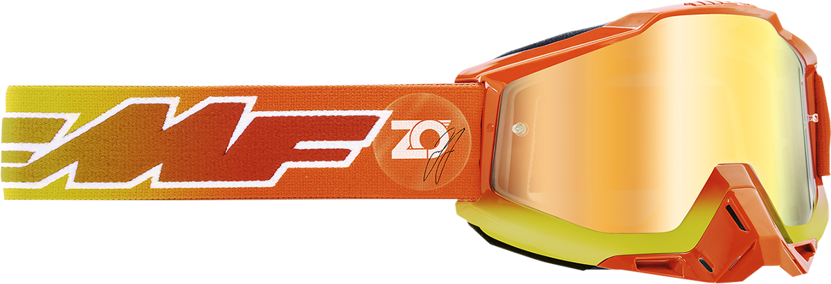 FMF PowerBomb Goggle - Osborne - Red Mirror Lens F-50037-00009