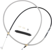 DRAG SPECIALTIES High-Efficiency Braided Stainless Steel Clutch Cable - 78" 5322416HE