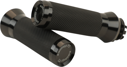 LA CHOPPERS Grips - TBW - Anodized LA-7492-00B