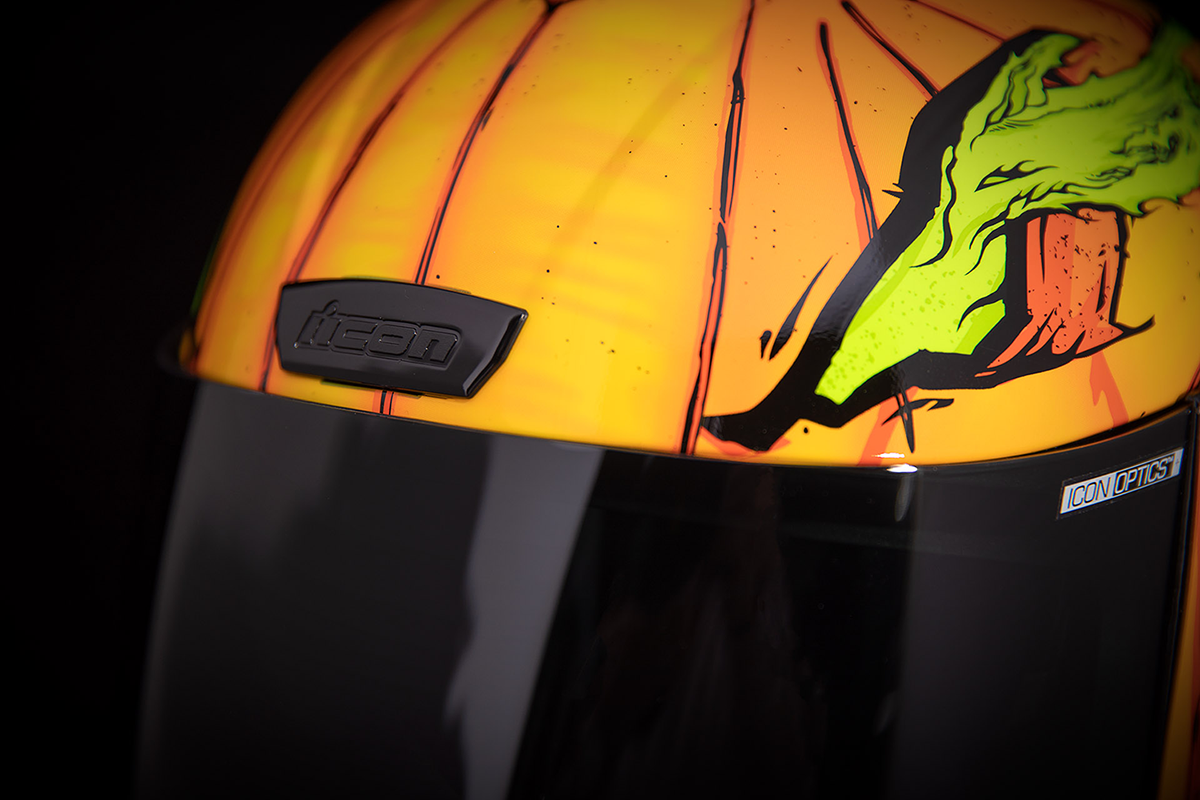 ICON Airform™ Helmet - Trick or Street - Orange - XS 0101-14100