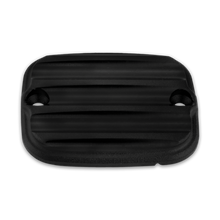 Burly Brand 05-07 Touring, 06-17 Dyna/Softail Reaper Front Master Cylinder Cap - Textured Black