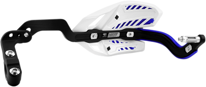 CYCRA Ultra Probend CRM Wrap Around Handguards for 1-1/8" Handlebars - White/Blue 1CYC-7408-62X