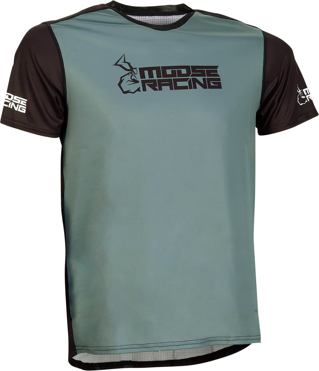 MOOSE OFFROAD MTB Short-Sleeve Jersey - Black - Medium 5020-0193