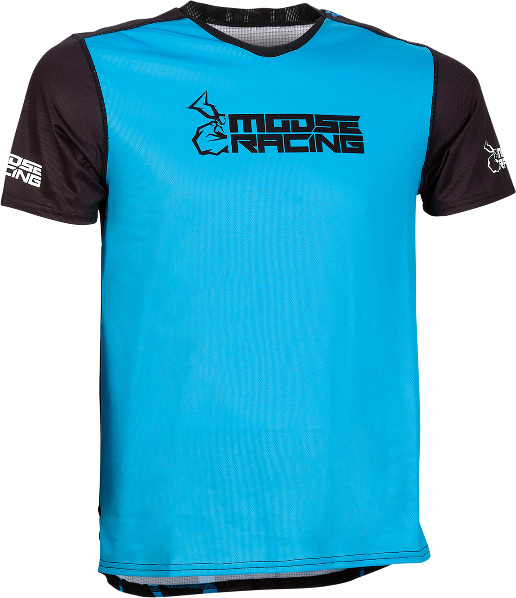 MOOSE OFFROAD MTB Short-Sleeve Jersey - Blue - Small 5020-0204