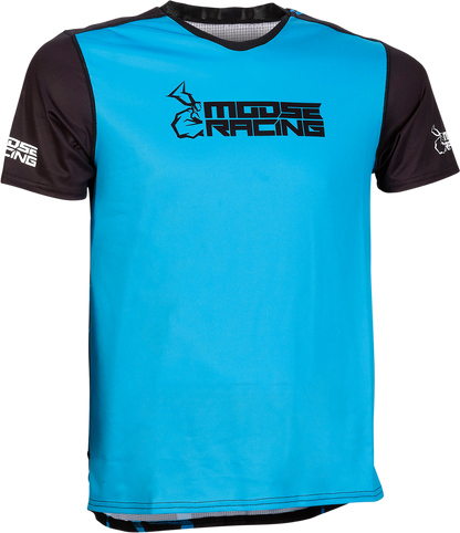 MOOSE OFFROAD MTB Short-Sleeve Jersey - Blue - Small 5020-0204