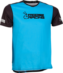 MOOSE OFFROAD MTB Short-Sleeve Jersey - Blue - Large 5020-0206