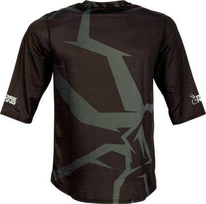 MOOSE OFFROAD MTB 3/4-Sleeve Jersey - Black - Small 5020-0238