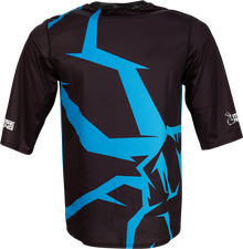 MOOSE OFFROAD MTB 3/4-Sleeve Jersey - Blue - Large 5020-0252