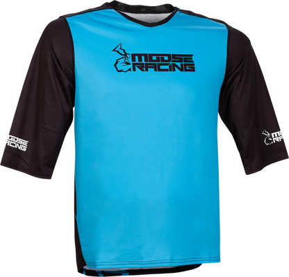 MOOSE OFFROAD MTB 3/4-Sleeve Jersey - Blue - XL 5020-0253