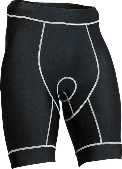 MOOSE OFFROAD Mountain Bike Compression Shorts - Black - Medium 5001-0128