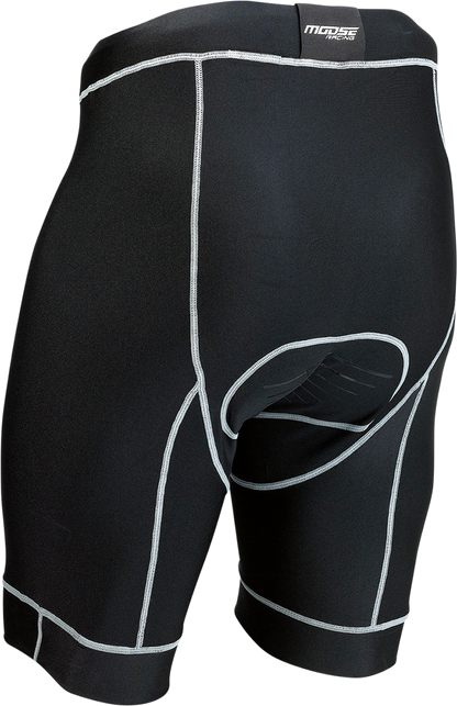 MOOSE OFFROAD Mountain Bike Compression Shorts - Black - 2XL 5001-0131