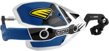 CYCRA Ultra Probend CRM Wrap Around Handguards for 1-1/8" Handlebars - White/Husqvarna Blue 1CYC-7408-88X