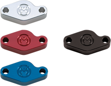 MOOSE OFFROAD E-Brake Block-Off Plate - Red BL-BP6061R