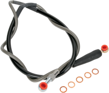 MOOSE OFFROAD Brake Line - Front - Stainless Steel - Husaberg/Husqvarna/KTM K01-1-028/P