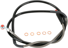 MOOSE OFFROAD Brake Line - Front - Stainless Steel - Yamaha Y01-1-046/P