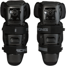 MOOSE OFFROAD Youth Synapse Lite Knee Guards - Black 2704-0493