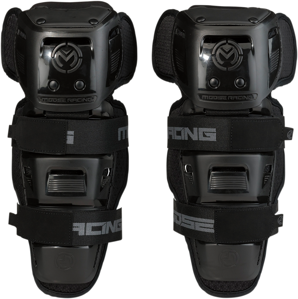 MOOSE OFFROAD Youth Synapse Lite Knee Guards - Black 2704-0493