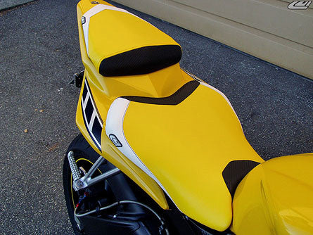 LUIMOTO (Anniversary Edition) Passenger Seat Covers for the YAMAHA YZF-R6 (06-07)