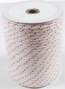Nylon Starter Rope Polyester White/Red 3/16"X250'