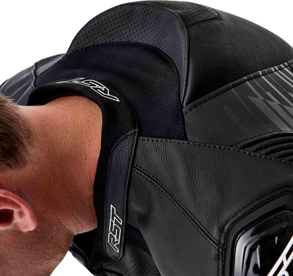 Tractech Evo D3o Jacket Blk/Whi Leather Sm