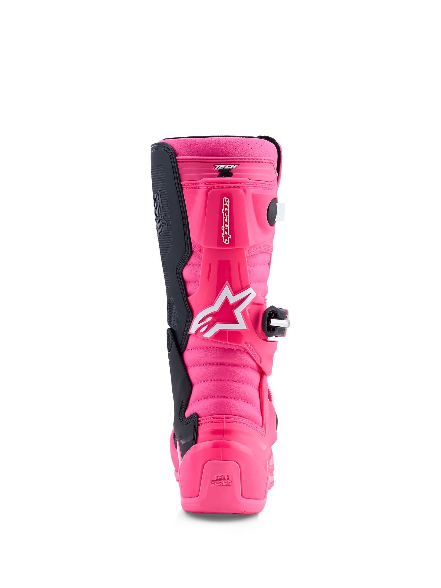 Tech 7s Boots Pink Fluo/Blk/Wht 2