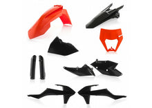 Full Plastic Kit Orange/Black Ktm