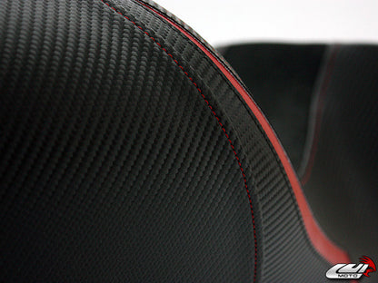 LUIMOTO Team Italia Seat Cover for the DUCATI DIAVEL (11-14) - Fits Touring Seat and Diavel Strada