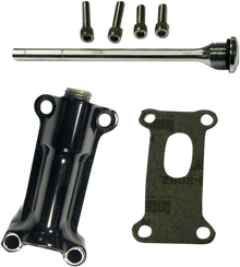 DRAG SPECIALTIES Engine Oil Spout Kit - Black - 93'-98' Touring 323058