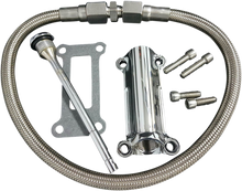 DRAG SPECIALTIES Engine Oil Spout Kit - Chrome - 99'-01' Touring 323056
