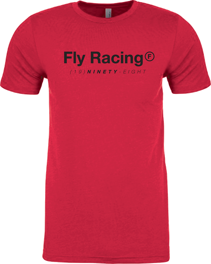 Fly Trademark Tee Red Xl
