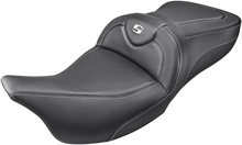 SADDLEMEN Roadsofa™ Seat - Carbon Fiber - without Backrest - FL '08-'24 808-07B-185