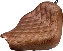 SADDLEMEN Renegade Solo Seat - Lattice Stitched - Brown - FXBR/S '18-'20 818-31-002BLS