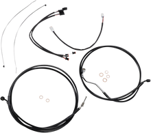 MAGNUM SHIELDING XR Handlebar Installation Kit - 15"-17" Ape Hangers - '17-'20 FLTR - Black 486882